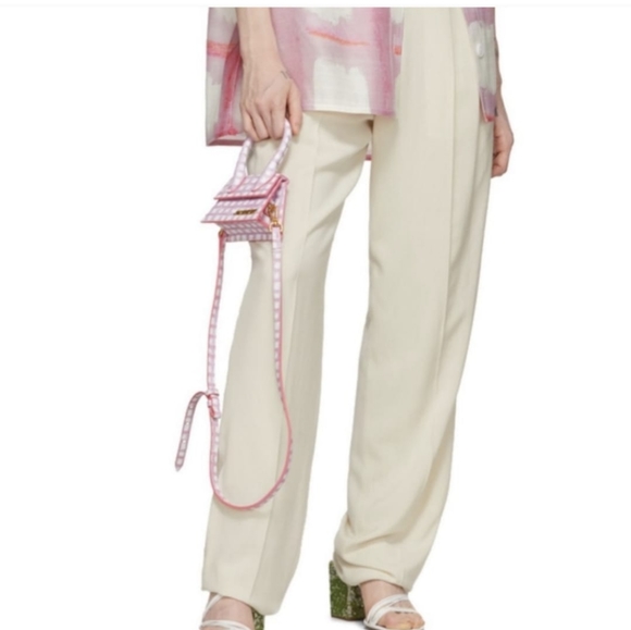 Jacquemus Le Chiquito Mini Bag 'Print Pink Checked' - Picture 10 of 13